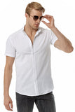 Casual zomer korte mouwen shirt voor mannen