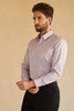 Afbeelding in Gallery-weergave laden, Lange Mouwen Roze Solid Suit Shirt