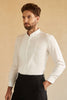 Afbeelding in Gallery-weergave laden, Lange mouwen wit herenpak shirt