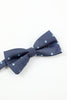 Afbeelding in Gallery-weergave laden, Marine Heren 5-delige accessoire set stropdas en vlinderdas pocket vierkante bloem revers pin tie clip