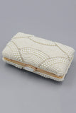 Ivory Kralen Parels Party Clutch