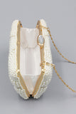 Ivory Kralen Parels Party Clutch