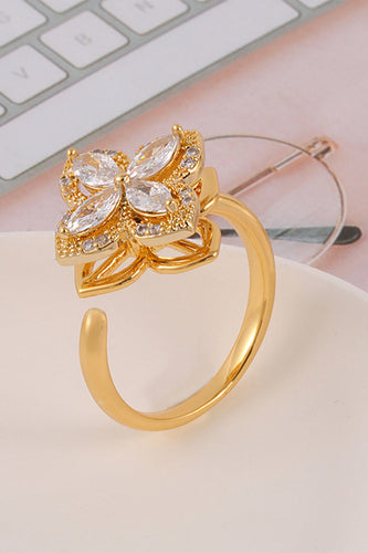 Gouden Ring met Kralen