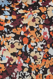 V Hals Floral 1950s Vintage Jurk