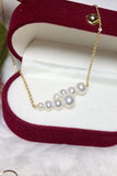 Parel witte ketting