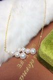 Parel witte ketting