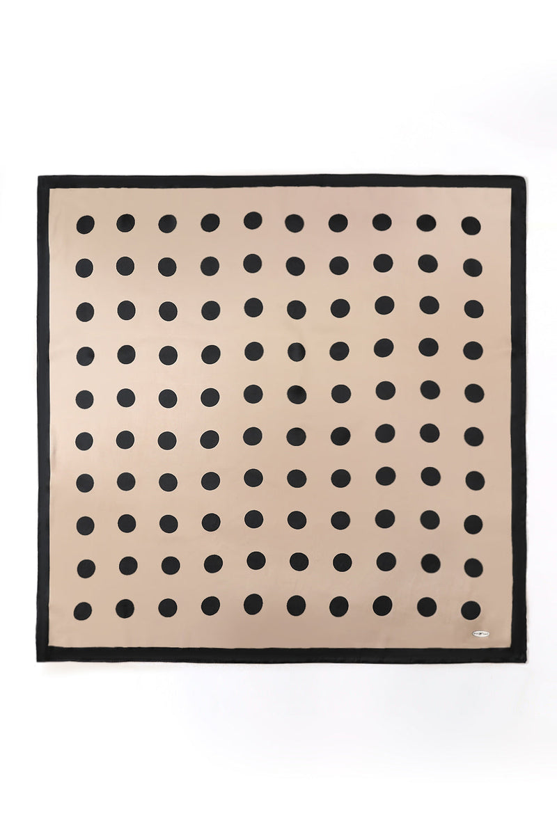 Afbeelding in Gallery-weergave laden, Koffie Polka Dots Scraf