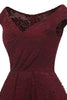 Afbeelding in Gallery-weergave laden, Vintage A-lijn kant jurk