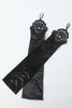 Afbeelding in Gallery-weergave laden, Zwarte Zes Stuks Ketting Handschoenen 1920s Party Accessoires