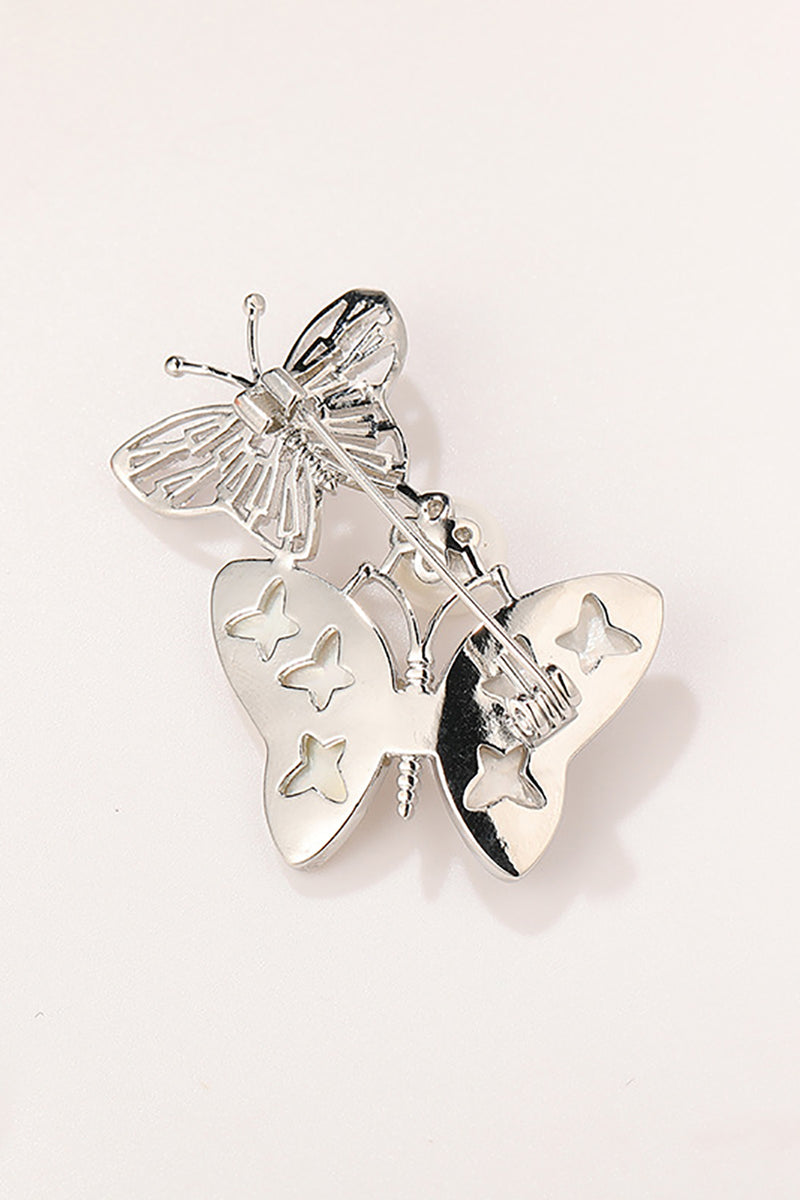 Afbeelding in Gallery-weergave laden, Shell Butterfly Broche