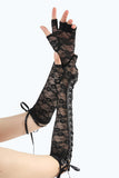 Black Lace 1920s Feest handschoenen