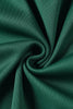 Afbeelding in Gallery-weergave laden, Eenvoudige diepe V-hals groene feestjurk