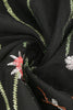 Afbeelding in Gallery-weergave laden, A Lijn Jewel Zwart Vintage Jurk met Borduurwerk