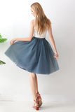 Klassieke elastische 5 gelaagde tule tutu rok