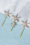 Simple Star Golden Strass Hair Clip