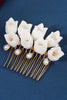 Afbeelding in Gallery-weergave laden, Handgemaakte parelhars bloemen hoofddeksel