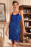 Gouden Spaghetti Bandjes Franje Roaring 20s Great Gatsby Jurk