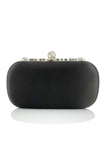 Strass Sparkly Black Party Clutch Tas