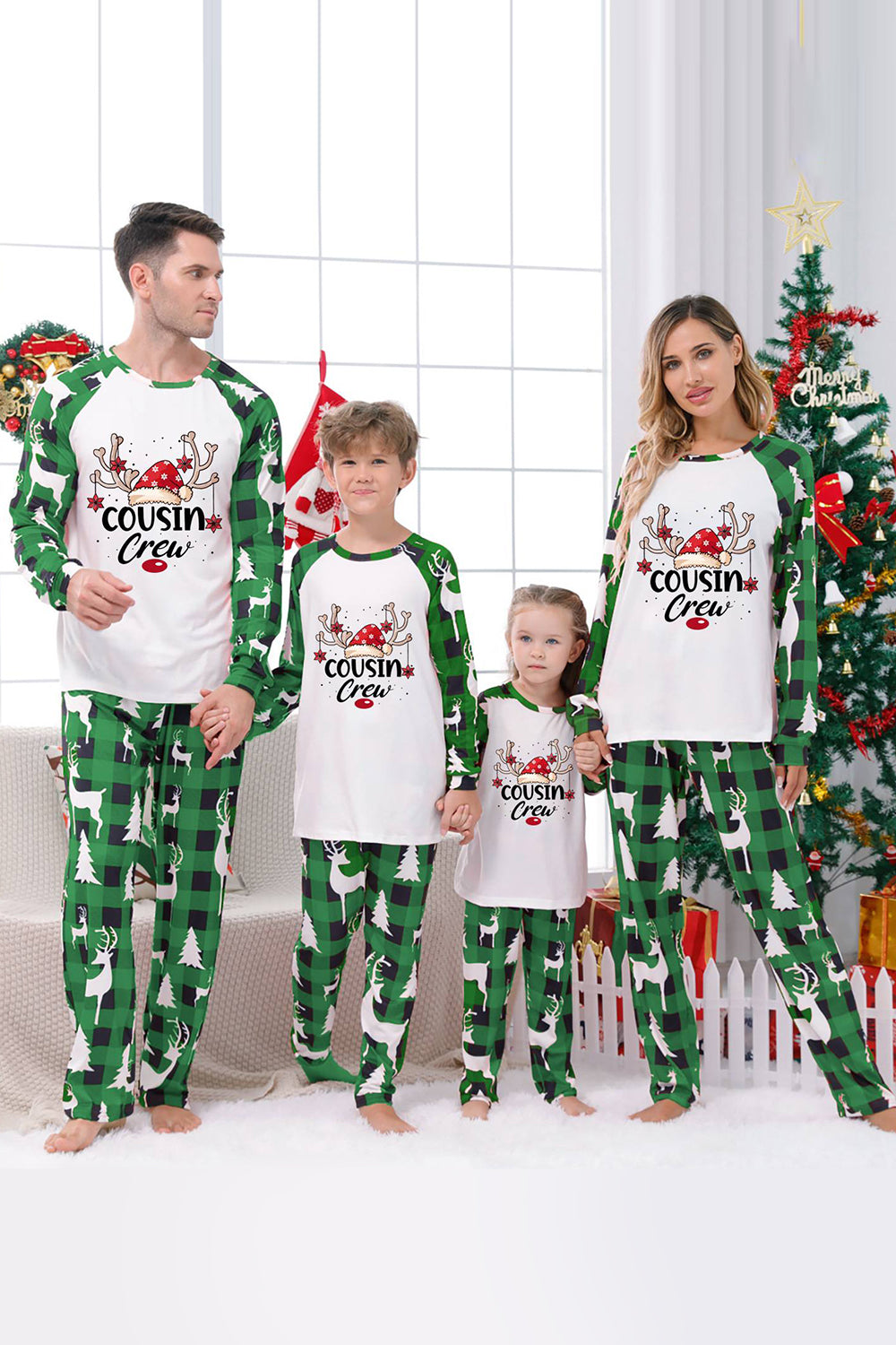 Merry Christmas Familie Pyjama Sets