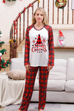 Plaid Matching Familie Kerst Pyjama Sets