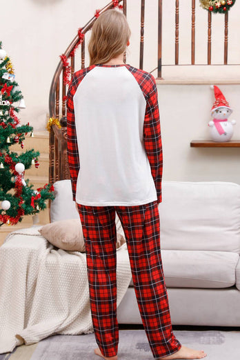Plaid Matching Familie Kerst Pyjama Sets
