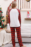 Plaid Matching Familie Kerst Pyjama Sets