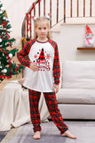 Plaid Matching Familie Kerst Pyjama Sets