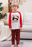 Familie Rode Plaid Merry Christmas Pyjama Sets