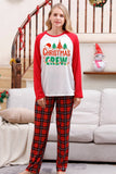 Familie Rode Plaid Merry Christmas Pyjama Sets