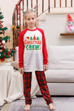 Familie Rode Plaid Merry Christmas Pyjama Sets