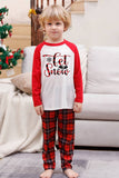 Familie Rode Plaid Merry Christmas Pyjama Sets