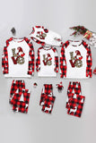 Plaid Bedrukte Familie Kerst Pyjama