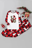 Plaid Bedrukte Familie Kerst Pyjama