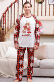 Plaid Matching Familie Kerst Pyjama met Sneeuwvlok