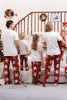 Afbeelding in Gallery-weergave laden, Familie bijpassende kerstpyjama met rode plaid