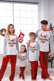 Plaid Kerst Matching Familie Print Pyjama