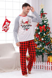 Plaid Kerst Matching Familie Print Pyjama