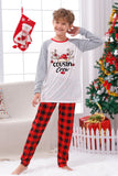 Plaid Kerst Matching Familie Print Pyjama