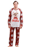 Kerst Red Print Familie Pyjama Sets