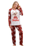 Kerst Red Print Familie Pyjama Sets