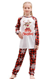 Kerst Red Print Familie Pyjama Sets