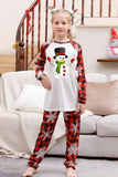 Kerst Red Print Familie Pyjama Sets