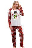 Kerst Red Print Familie Pyjama Sets