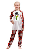 Kerst Red Print Familie Pyjama Sets