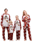 Kerst Red Print Familie Pyjama Sets