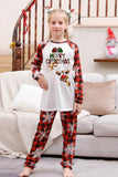 Kerst Red Print Familie Pyjama Sets