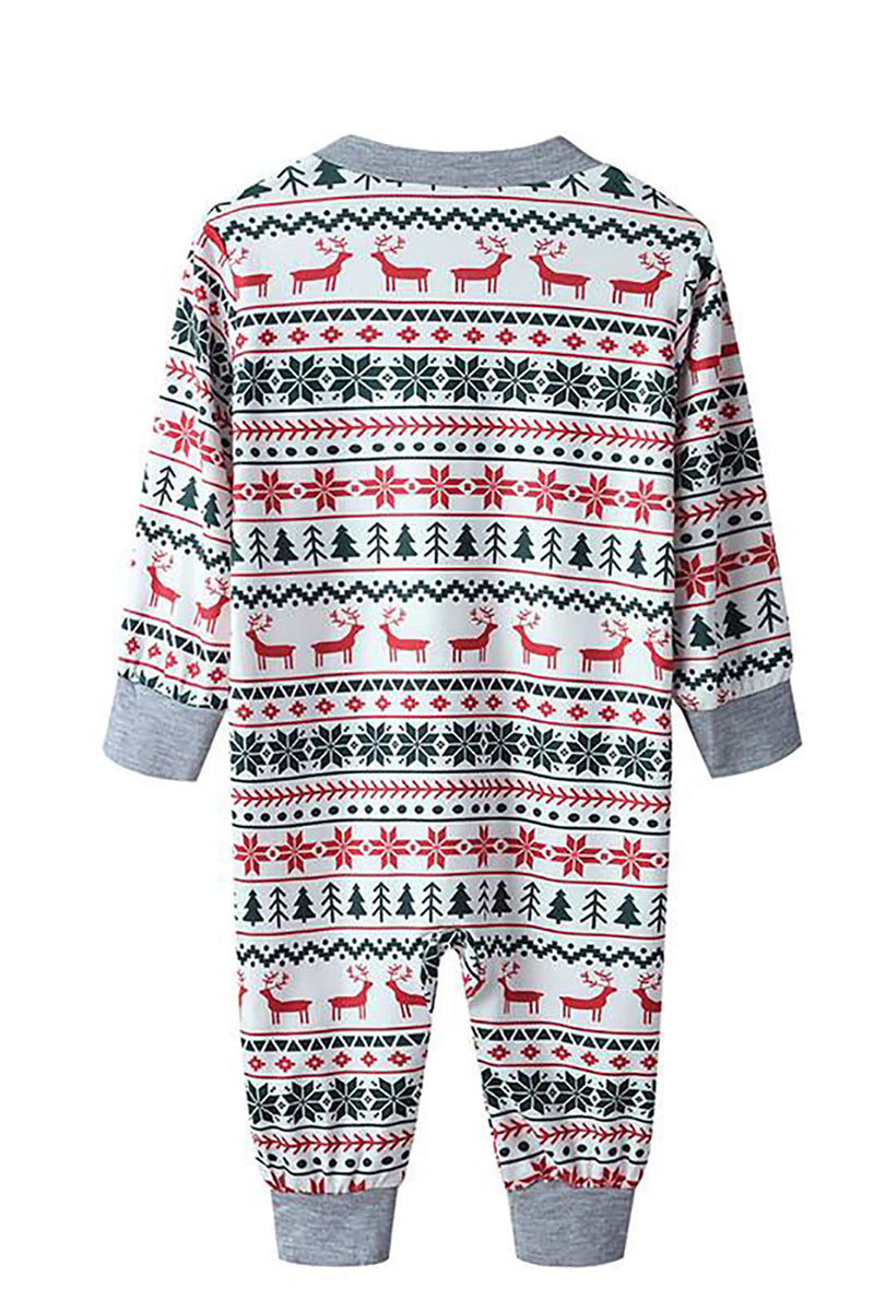 Afbeelding in Gallery-weergave laden, Kerstmis Familie Bijpassende Pyjama Set Grijs Patroon Pyjama