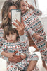 Afbeelding in Gallery-weergave laden, Kerstmis Familie Bijpassende Pyjama Set Grijs Patroon Pyjama