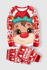 Afbeelding in Gallery-weergave laden, Red Deer Print Kerst Familie Bijpassende Pyjama Set