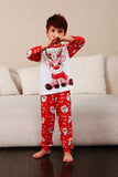 Red Deer Print Familie Kerst Pyjama